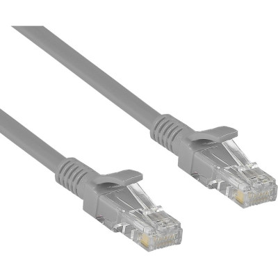 Патч-корд EXEGATE UTP-RJ45-RJ45-C6-CU-2M-GY